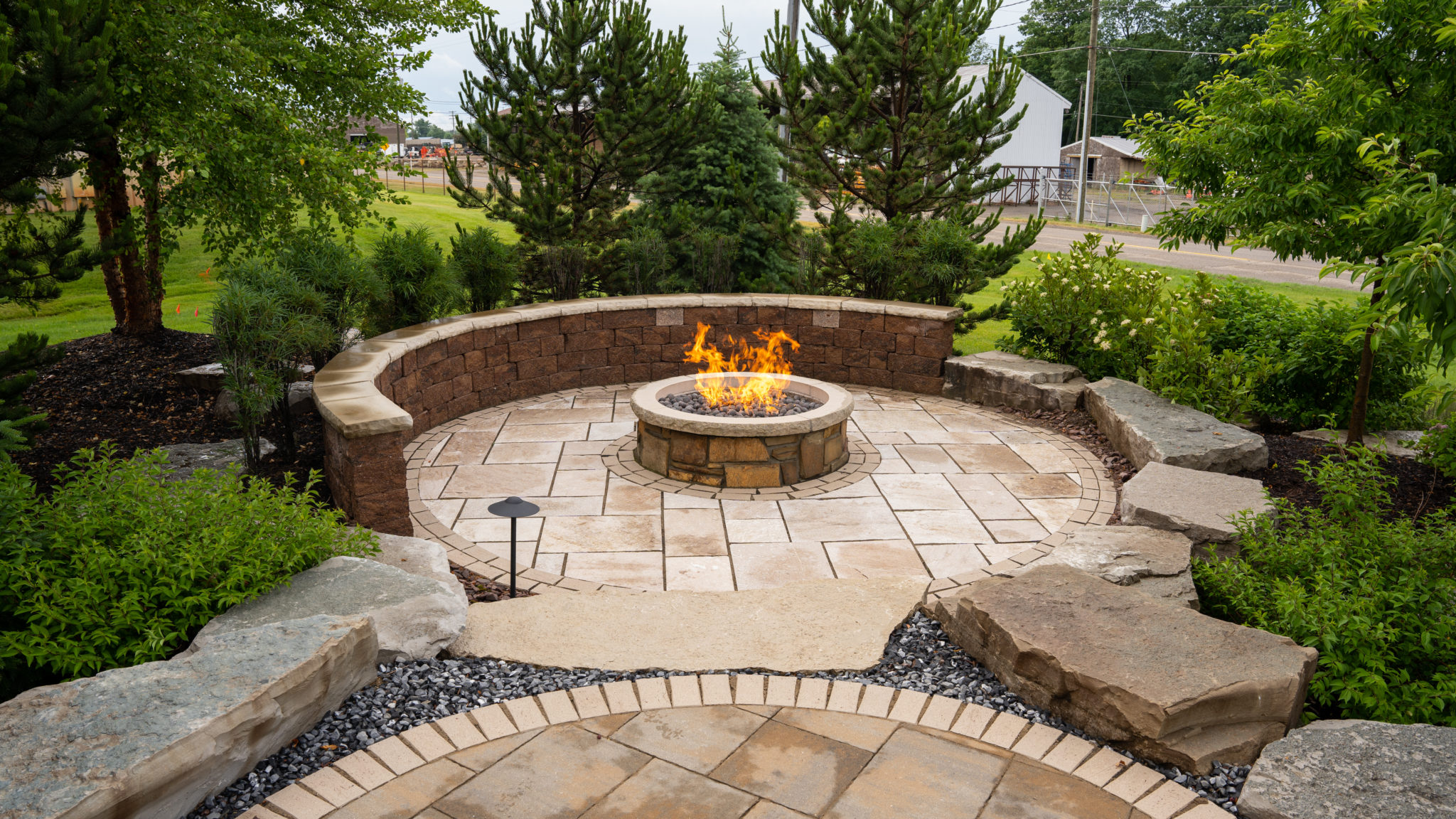 Hardscaping example 1