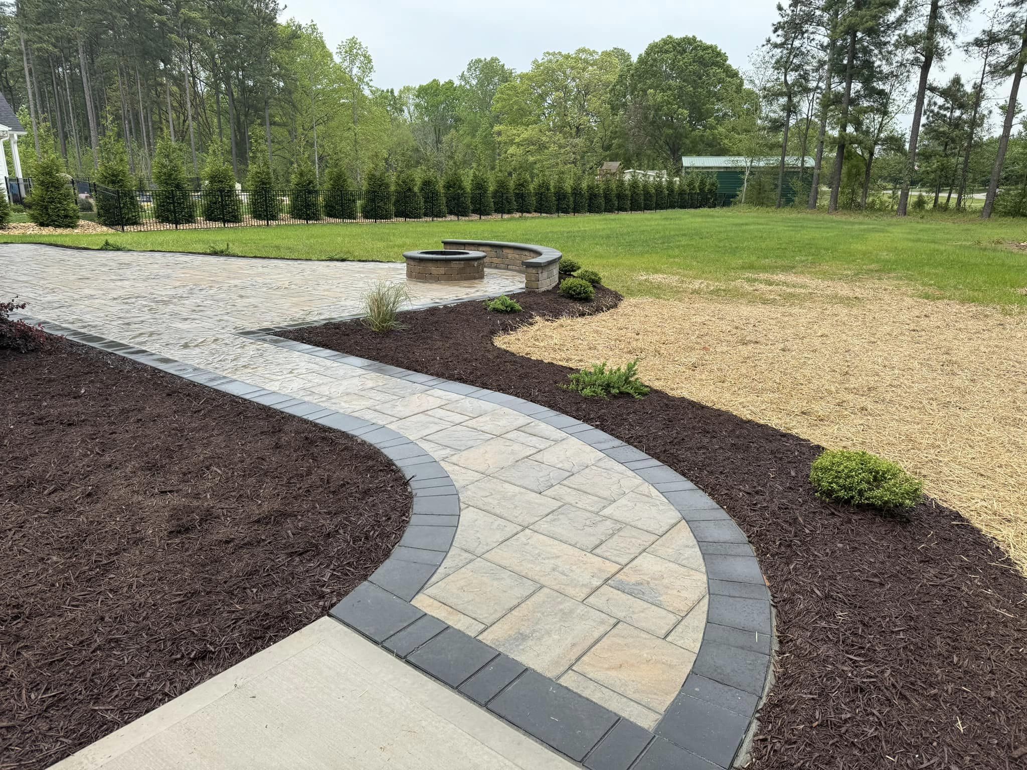 Mulch Installation example 8